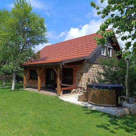 Holiday Home "Sleme" With Jacuzzi, Big Garden And Arbor With Fireplace Skrad Eksteriør bilde