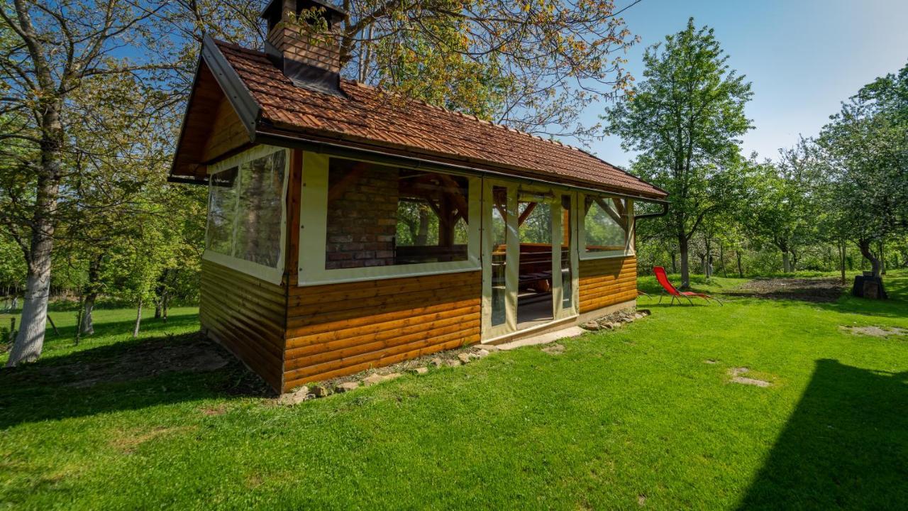Holiday Home "Sleme" With Jacuzzi, Big Garden And Arbor With Fireplace Skrad Eksteriør bilde
