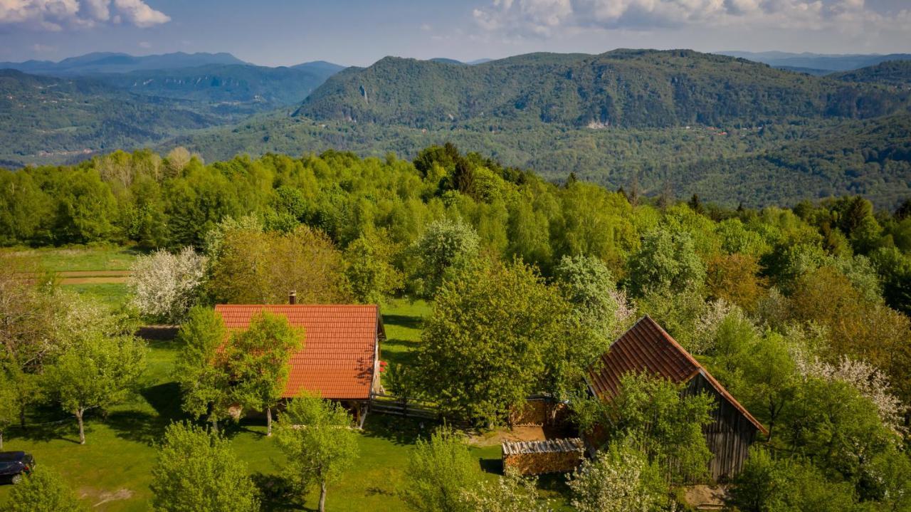 Holiday Home "Sleme" With Jacuzzi, Big Garden And Arbor With Fireplace Skrad Eksteriør bilde