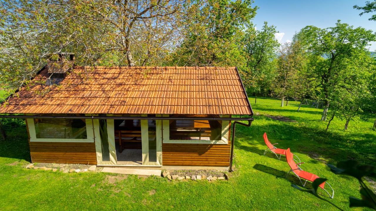 Holiday Home "Sleme" With Jacuzzi, Big Garden And Arbor With Fireplace Skrad Eksteriør bilde